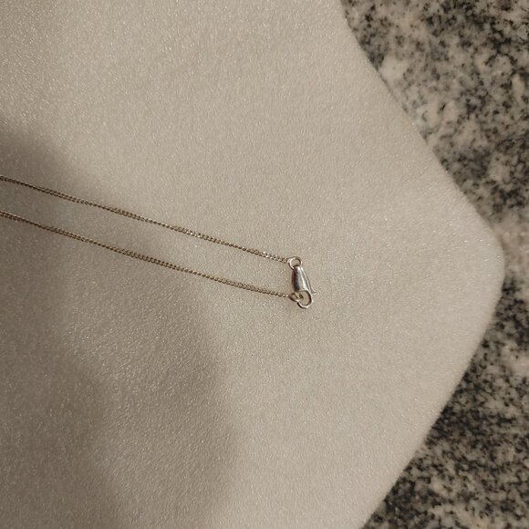 Made In Italy, GUCCI Sterling Silver Cross Necklace with pouch and box - UNISEX - Picture 9 of 16